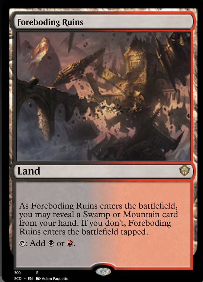 Foreboding Ruins [Starter Commander Decks] | Nerdhalla Games