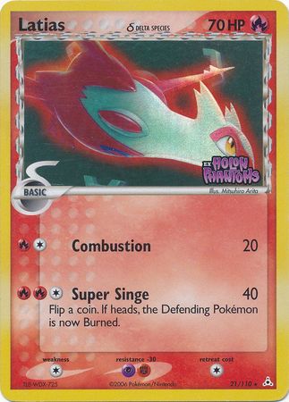 Latias (21/110) (Delta Species) (Stamped) [EX: Holon Phantoms] | Nerdhalla Games