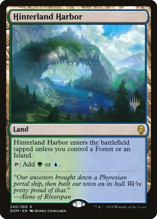 Hinterland Harbor [Dominaria Promos] | Nerdhalla Games