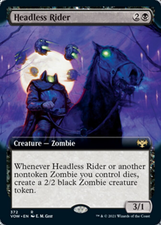 Headless Rider (Extended) [Innistrad: Crimson Vow] | Nerdhalla Games