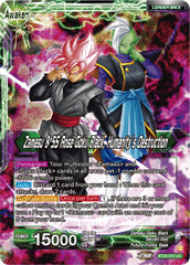 Zamasu & Goku Black // Zamasu & SS Rose Goku Black, Humanity's Destruction (BT23-072) [Perfect Combination] | Nerdhalla Games