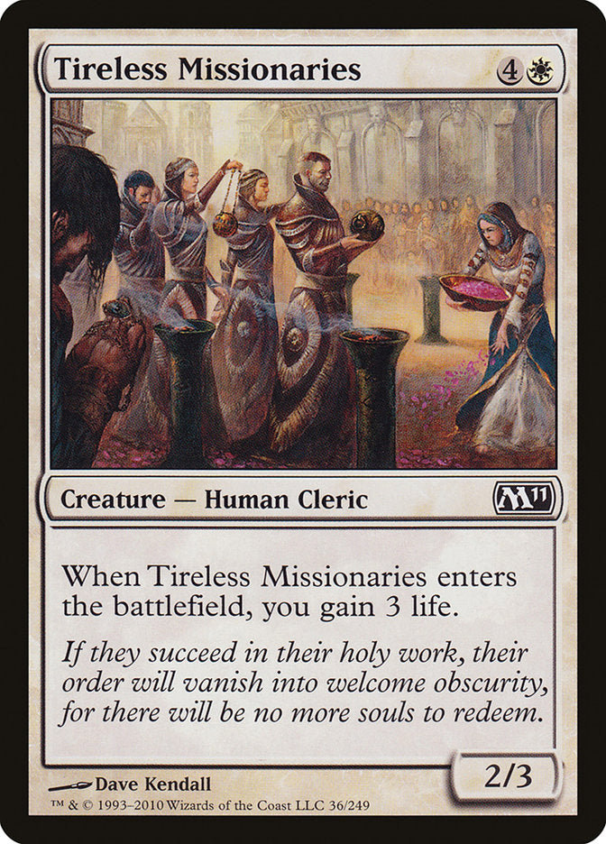 Tireless Missionaries [Magic 2011] | Nerdhalla Games