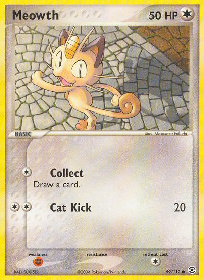 Meowth (69/112) [EX: FireRed & LeafGreen] | Nerdhalla Games