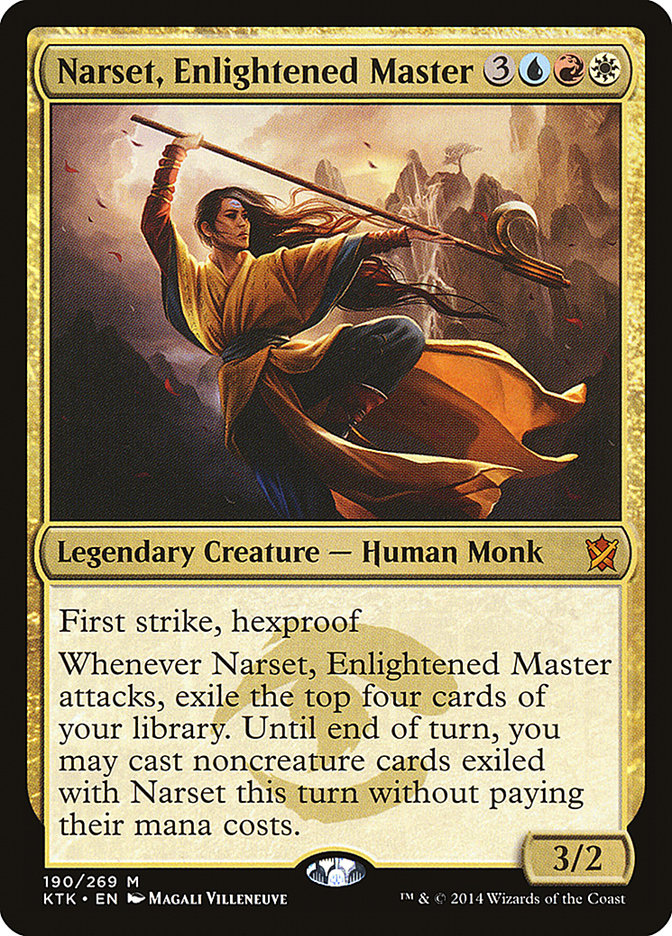 Narset, Enlightened Master [Khans of Tarkir] | Nerdhalla Games