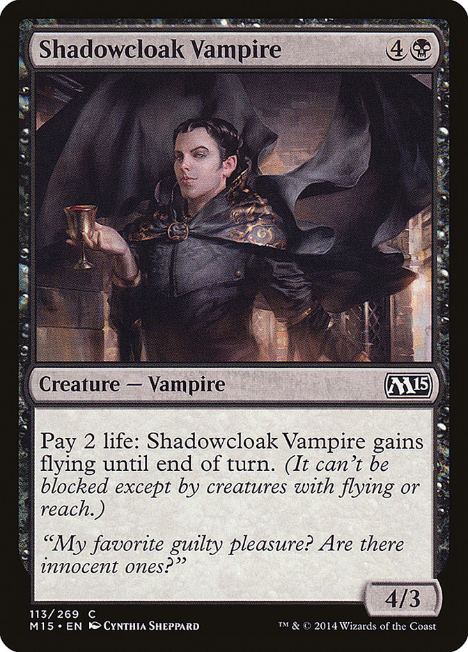 Shadowcloak Vampire [Magic 2015] | Nerdhalla Games