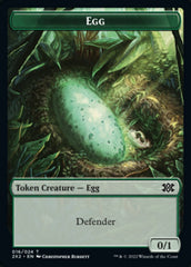 Egg // Spirit Double-sided Token [Double Masters 2022 Tokens] | Nerdhalla Games