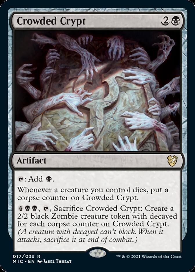 Crowded Crypt [Innistrad: Midnight Hunt Commander] | Nerdhalla Games