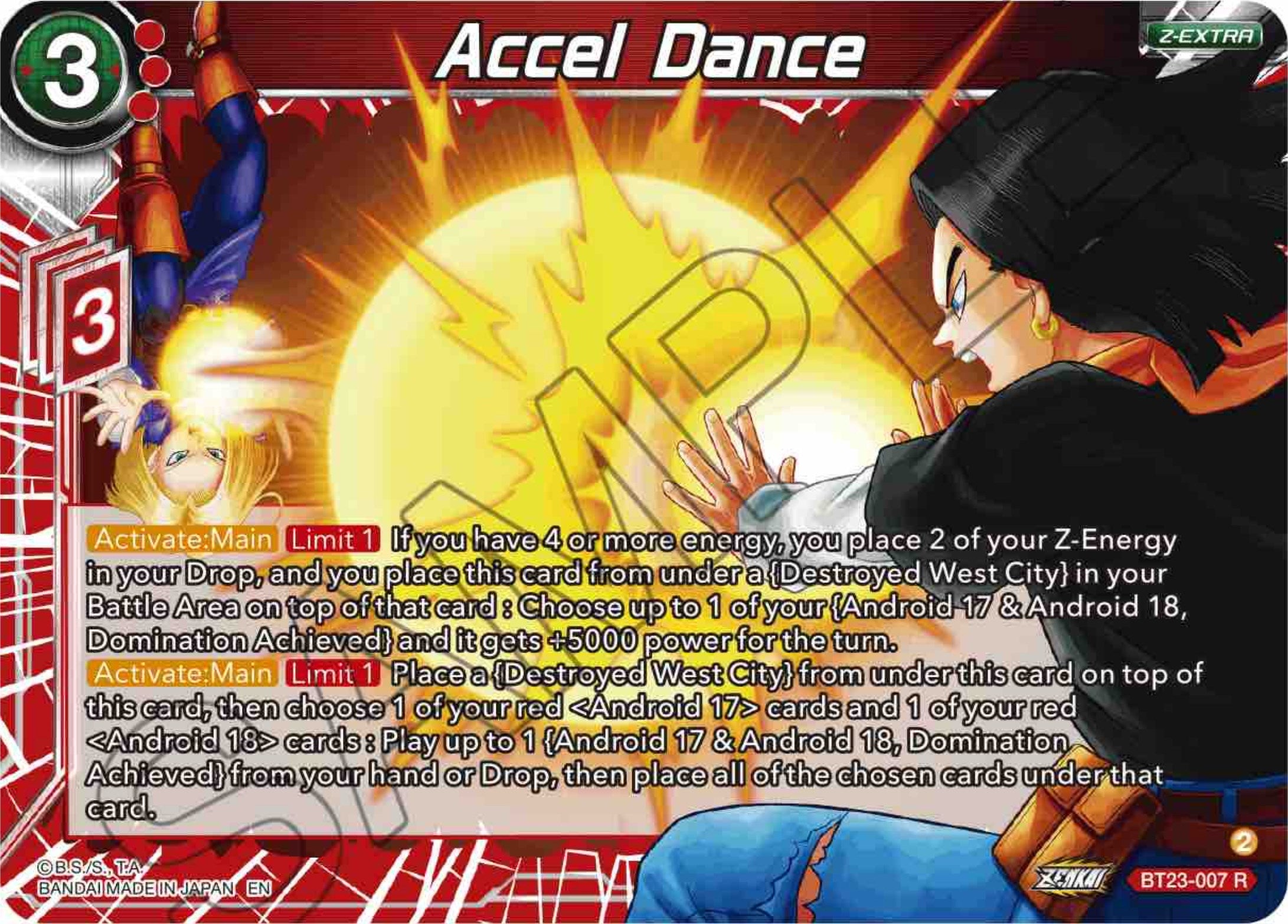 Accel Dance (BT23-007) [Perfect Combination] | Nerdhalla Games