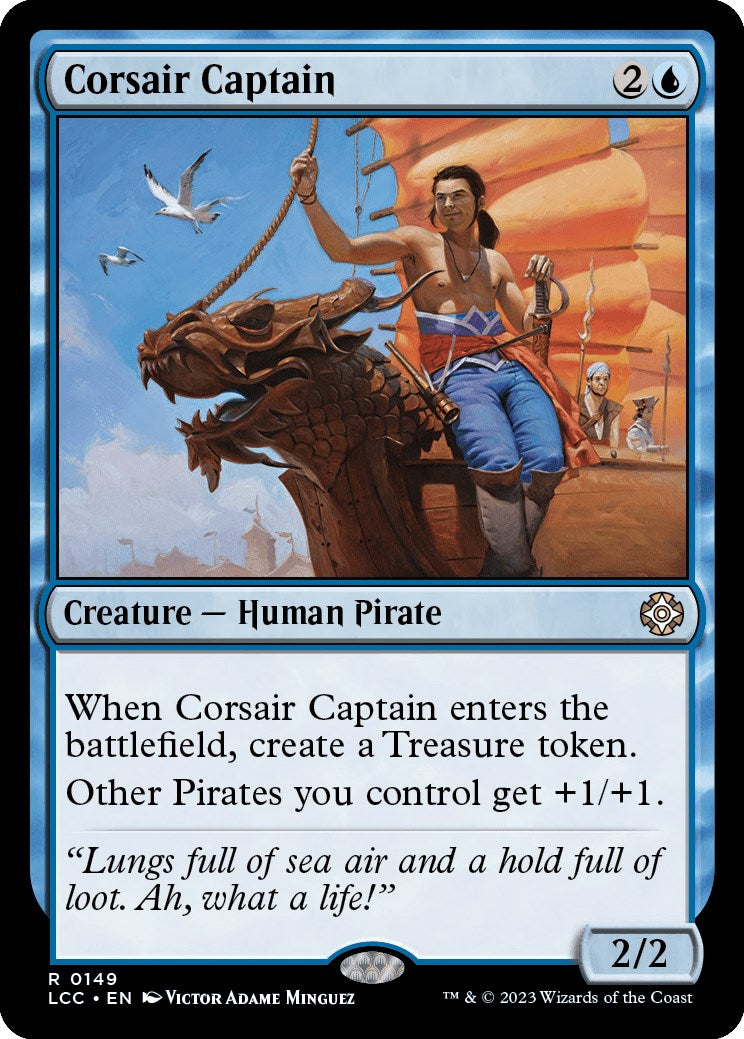 Corsair Captain [The Lost Caverns of Ixalan Commander] | Nerdhalla Games