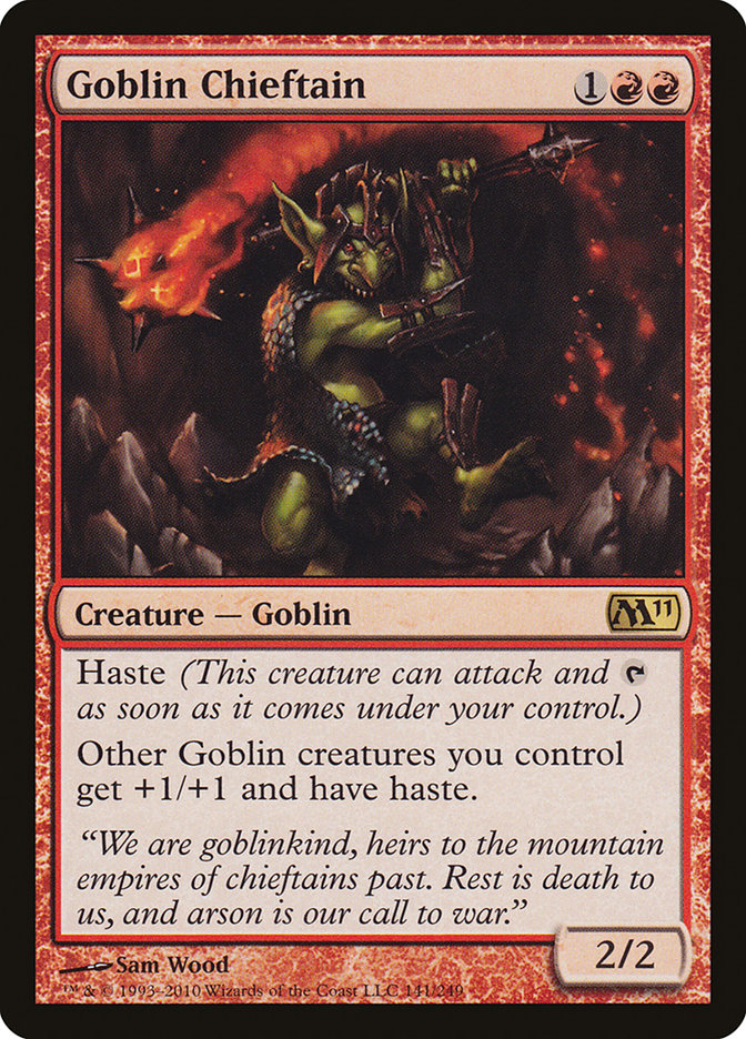 Goblin Chieftain [Magic 2011] | Nerdhalla Games