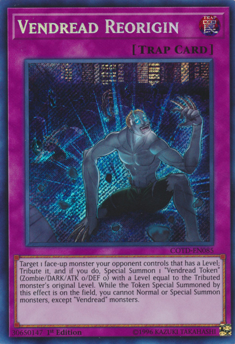 Vendread Reorigin [COTD-EN085] Secret Rare | Nerdhalla Games