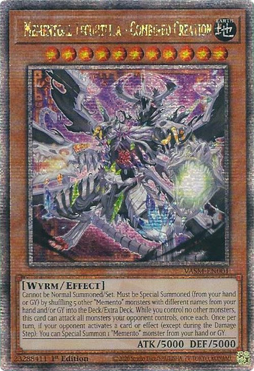 Mementoal Tecuhtlica - Combined Creation (Quarter Century Secret Rare) [VASM-EN001] Quarter Century Secret Rare | Nerdhalla Games