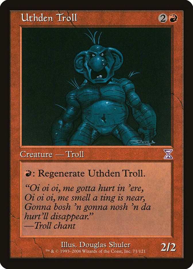 Uthden Troll [Time Spiral Timeshifted] | Nerdhalla Games