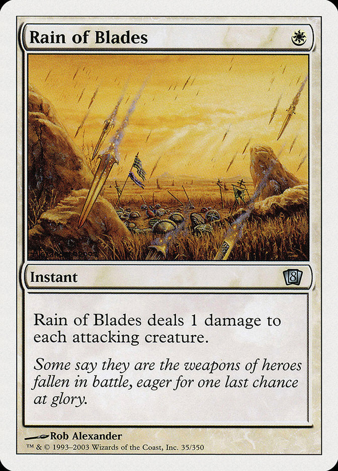 Rain of Blades [Eighth Edition] | Nerdhalla Games