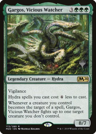 Gargos, Vicious Watcher [Core Set 2020 Promos] | Nerdhalla Games