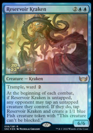 Reservoir Kraken [Streets of New Capenna Prerelease Promos] | Nerdhalla Games