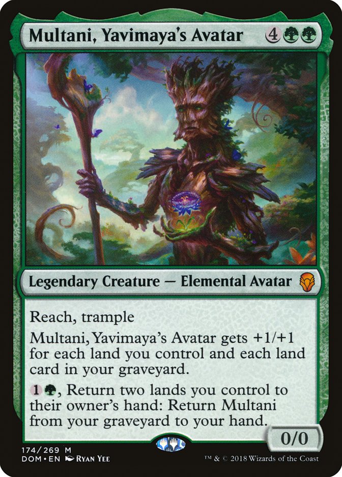 Multani, Yavimaya's Avatar [Dominaria] | Nerdhalla Games