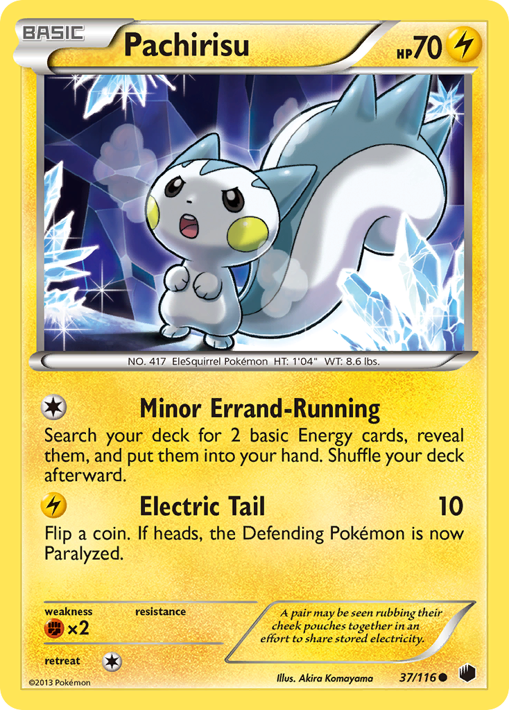 Pachirisu (37/116) [Black & White: Plasma Freeze] | Nerdhalla Games