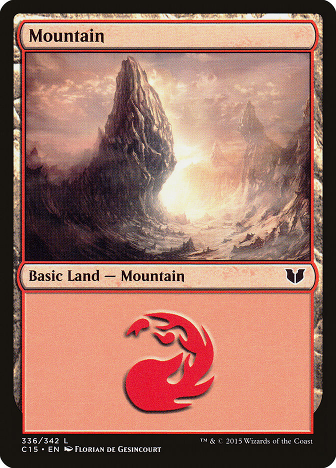 Mountain (336) [Commander 2015] | Nerdhalla Games