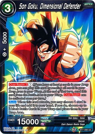 Son Goku, Dimensional Defender [BT7-099] | Nerdhalla Games