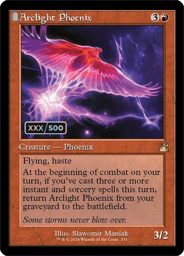 Arclight Phoenix (Retro) (Serialized) [Ravnica Remastered] | Nerdhalla Games