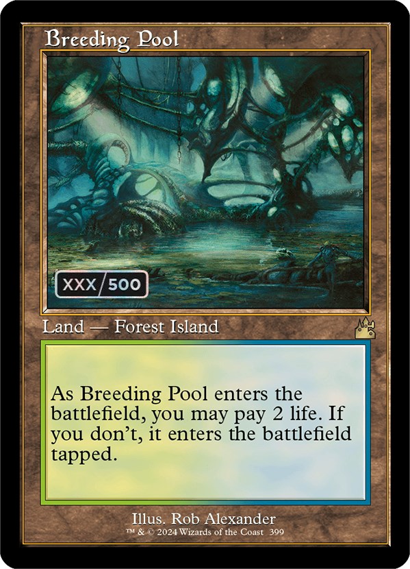 Breeding Pool (Retro) (Serialized) [Ravnica Remastered] | Nerdhalla Games