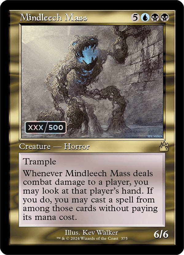 Mindleech Mass (Retro) (Serialized) [Ravnica Remastered] | Nerdhalla Games