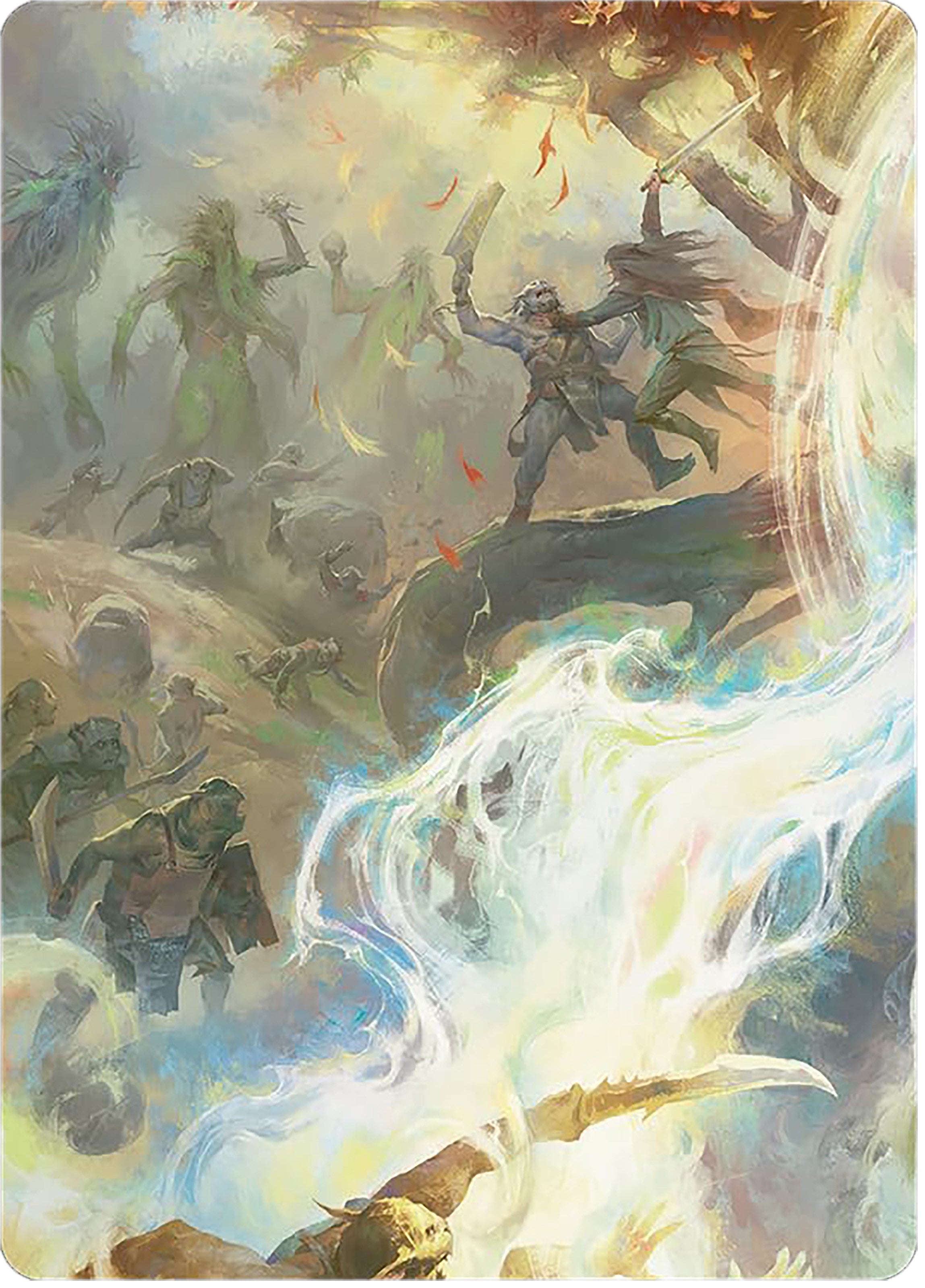 Arboreal Alliance Art Card [The Lord of the Rings: Tales of Middle-earth Art Series] | Nerdhalla Games