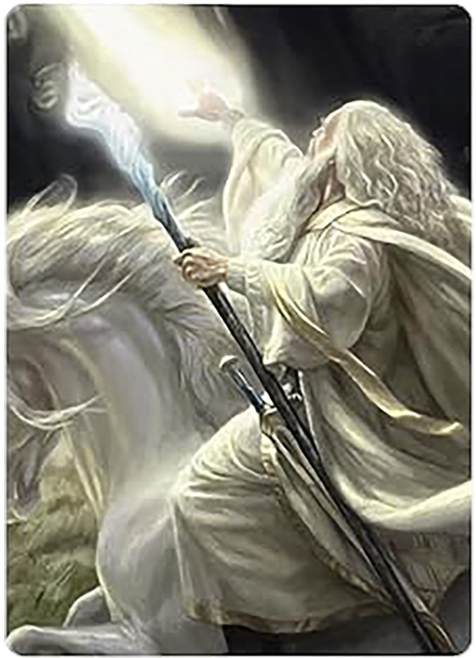 Gandalf of the Secret Fire Art Card [The Lord of the Rings: Tales of Middle-earth Art Series] | Nerdhalla Games