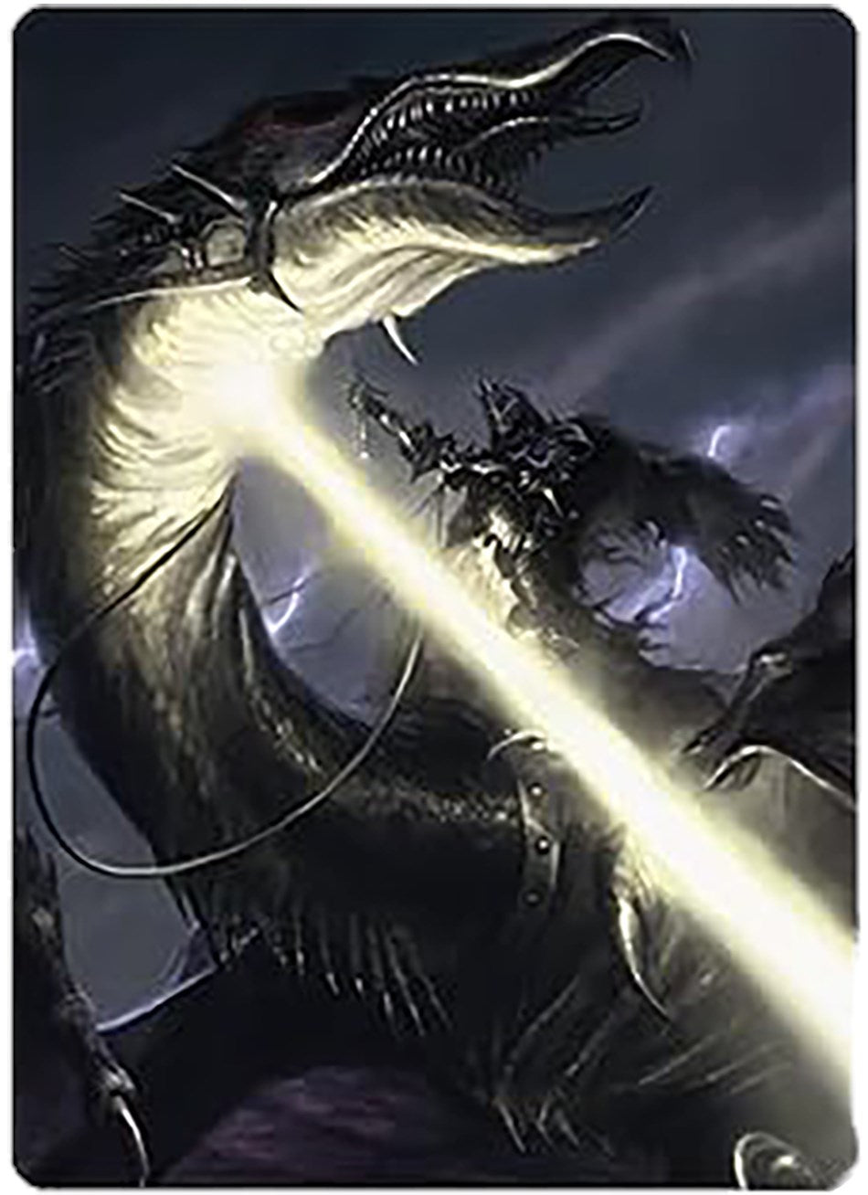 Olorin's Searing Light Art Card [The Lord of the Rings: Tales of Middle-earth Art Series] | Nerdhalla Games