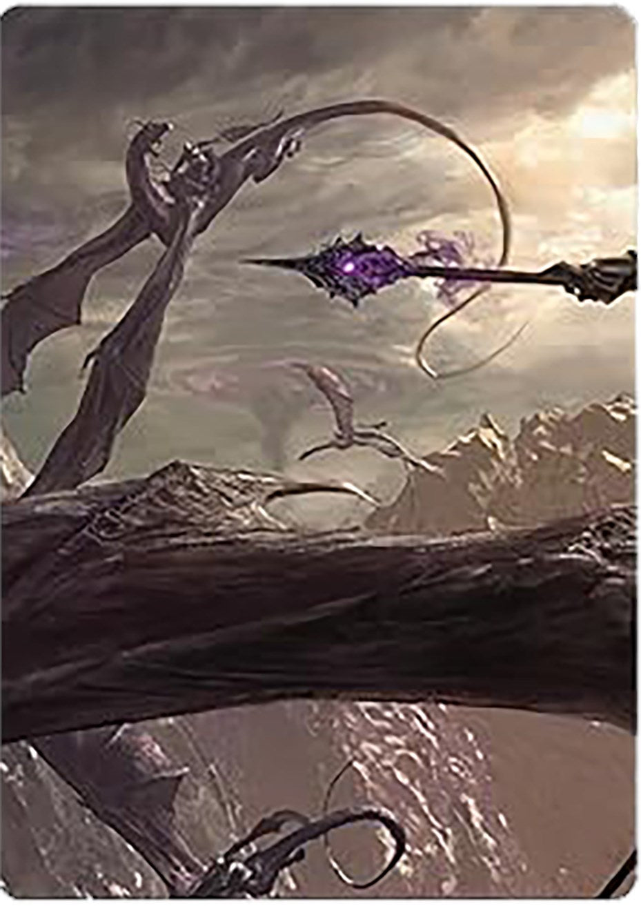 Nazgul Battle-Mace Art Card [The Lord of the Rings: Tales of Middle-earth Art Series] | Nerdhalla Games