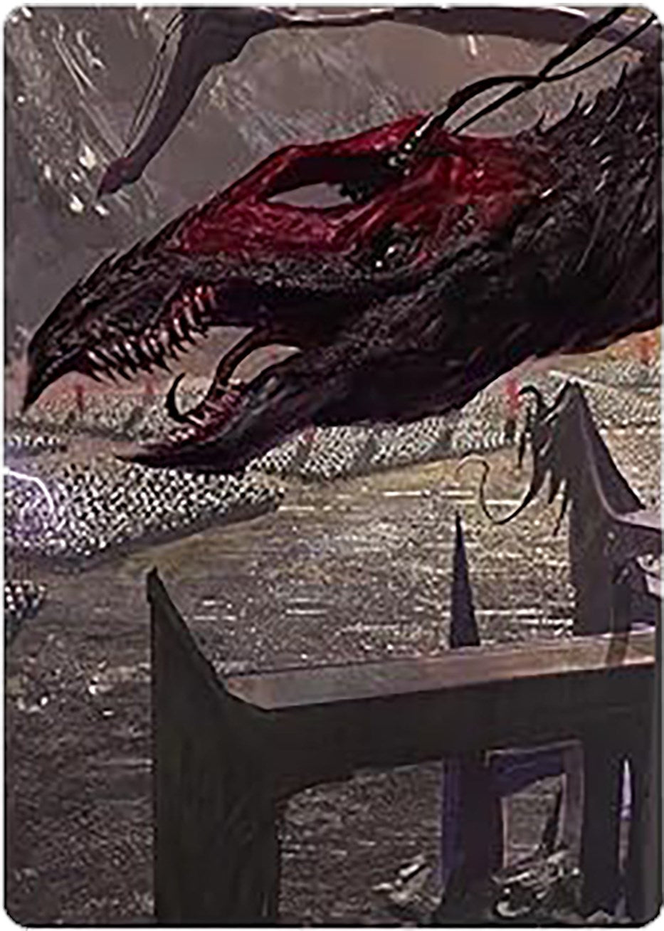 Fell Beast of Mordor Art Card [The Lord of the Rings: Tales of Middle-earth Art Series] | Nerdhalla Games