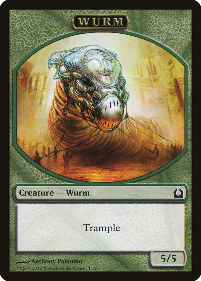 Wurm [Return to Ravnica Tokens] | Nerdhalla Games