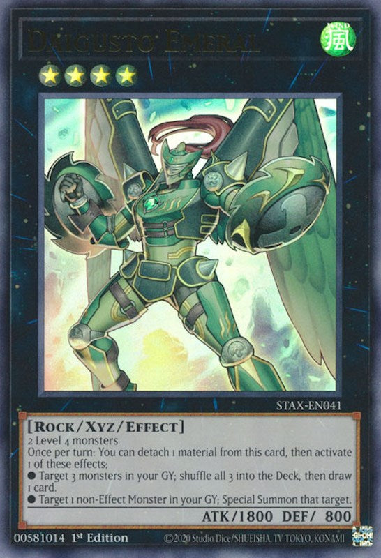 Daigusto Emeral [STAX-EN041] Ultra Rare | Nerdhalla Games