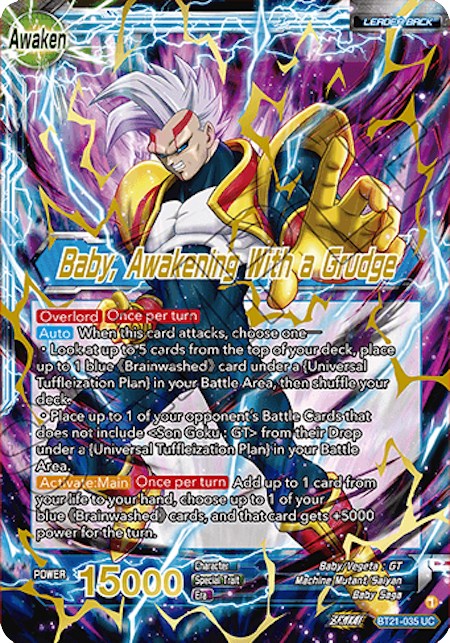 Baby // Baby, Awakening With a Grudge (Giant Card) (BT21-035) [Oversized Cards] | Nerdhalla Games