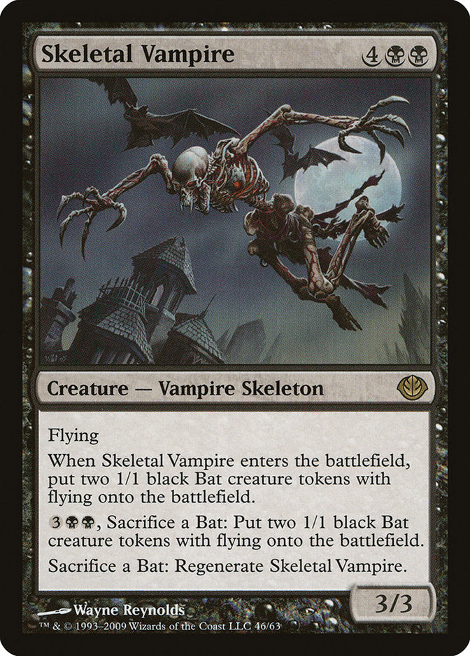 Skeletal Vampire [Duel Decks: Garruk vs. Liliana] | Nerdhalla Games