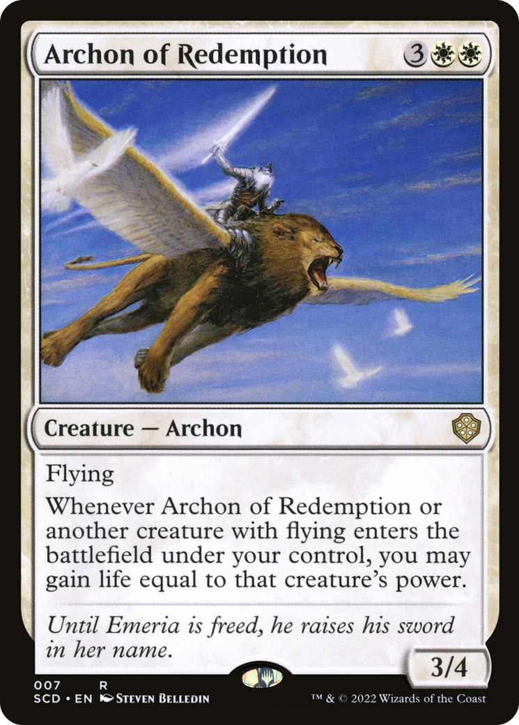 Archon of Redemption [Starter Commander Decks] | Nerdhalla Games