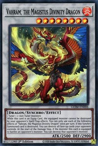 Vahram, the Magistus Divinity Dragon [GEIM-EN006] Super Rare | Nerdhalla Games