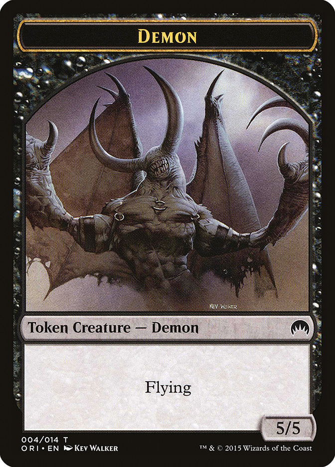 Demon [Magic Origins Tokens] | Nerdhalla Games