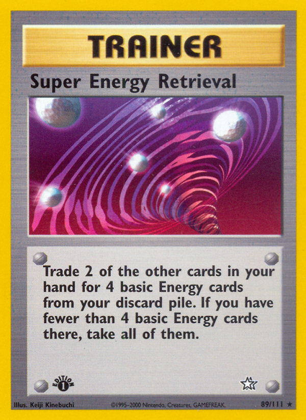 Super Energy Retrieval (89/111) [Neo Genesis 1st Edition] | Nerdhalla Games