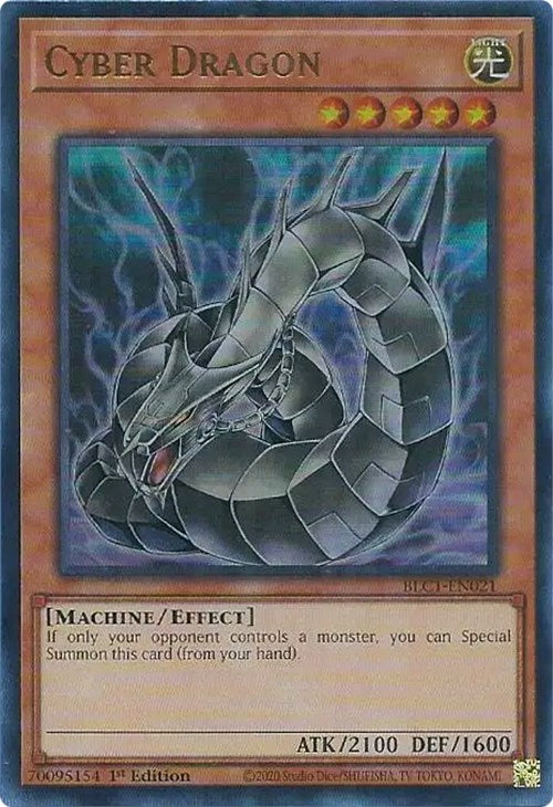 Cyber Dragon (Alternate Art) [BLC1-EN021] Ultra Rare | Nerdhalla Games