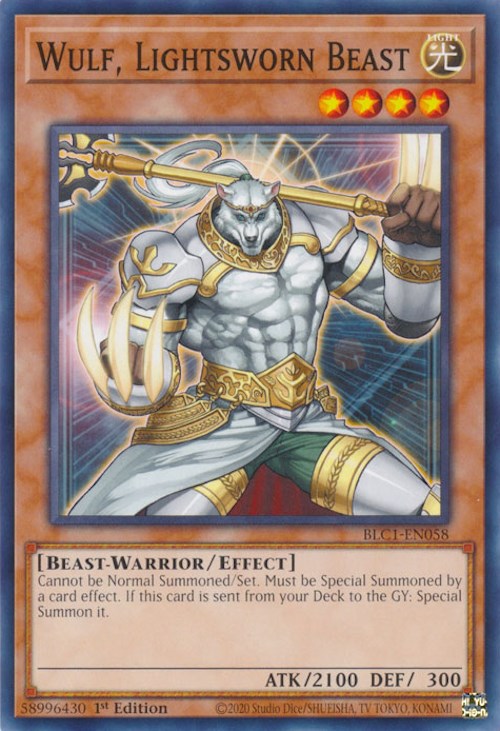 Wulf, Lightsworn Beast [BLC1-EN058] Common | Nerdhalla Games