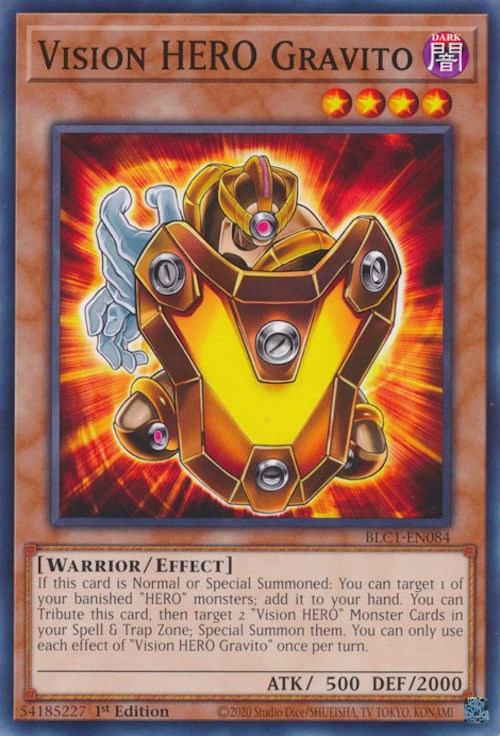 Vision HERO Gravito [BLC1-EN084] Common | Nerdhalla Games