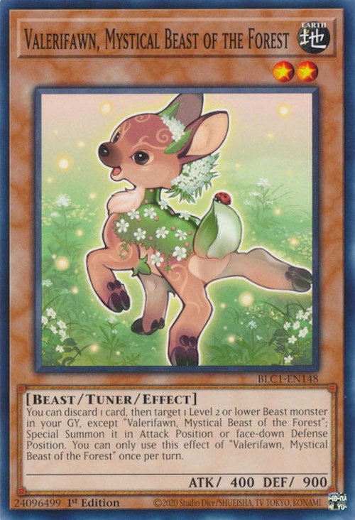 Valerifawn, Mystical Beast of the Forest [BLC1-EN148] Common | Nerdhalla Games