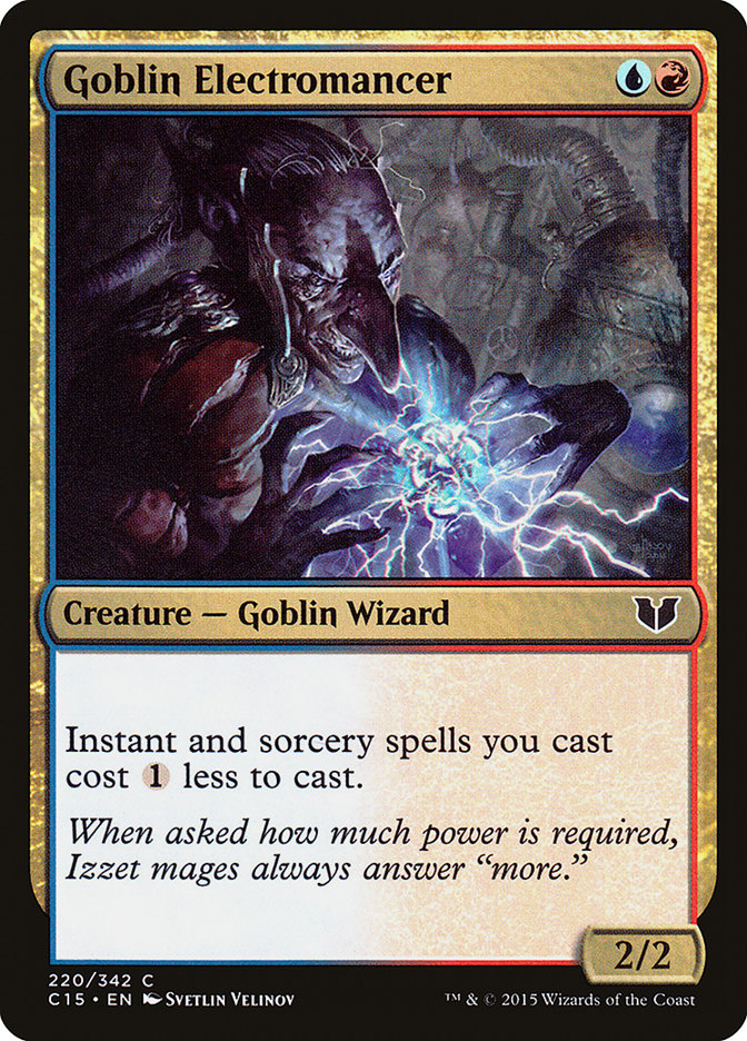 Goblin Electromancer [Commander 2015] | Nerdhalla Games