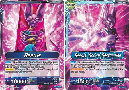 Beerus // Beerus, God of Destruction [BT1-029] | Nerdhalla Games