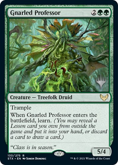 Gnarled Professor (Promo Pack) [Strixhaven: School of Mages Promos] | Nerdhalla Games