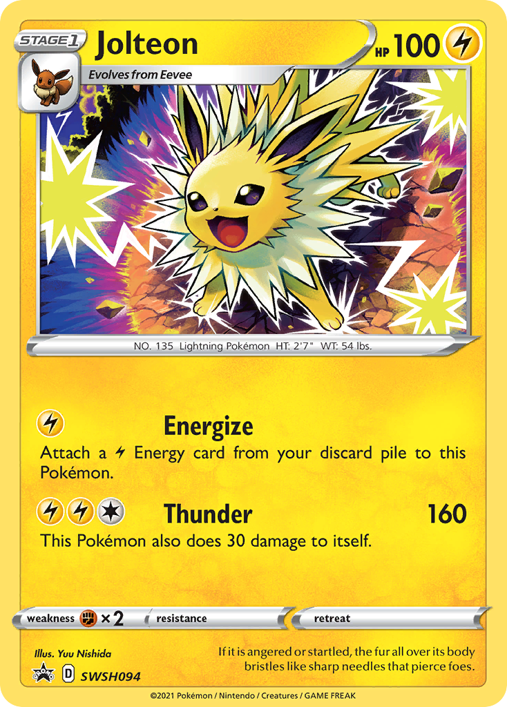 Jolteon (SWSH094) [Sword & Shield: Black Star Promos] | Nerdhalla Games