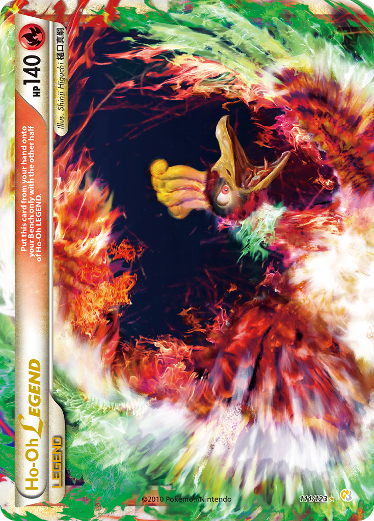 Ho-Oh LEGEND (111/123) [HeartGold & SoulSilver: Base Set] | Nerdhalla Games