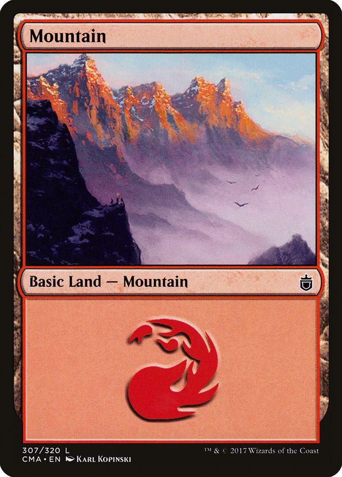 Mountain (307) [Commander Anthology] | Nerdhalla Games